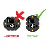 Bosch PowerTube 625 Vertikal