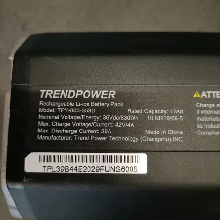 Yamaha Simblo Intube Akku mit 630Wh