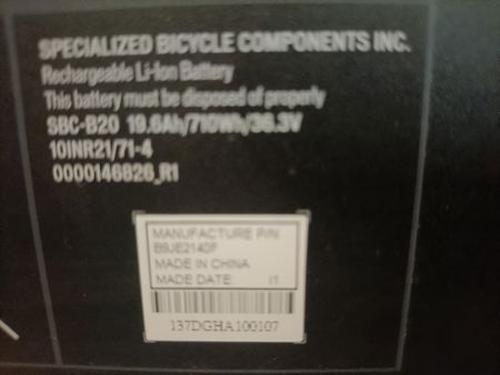 Specialized SBC-B20,  zu Como, Tero, u. Vado 2. Gen.